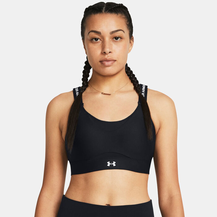 Under Armour Women's Infinity 2.0 High-Support Training Sports Bra Black Under Armour Women's Infinity 2.0 High-Support Training Sports Bra Black image number 0