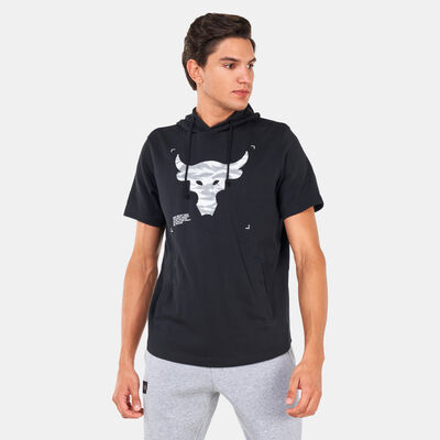 Under Armour Men's UA Project Rock Terry Hoodie Black