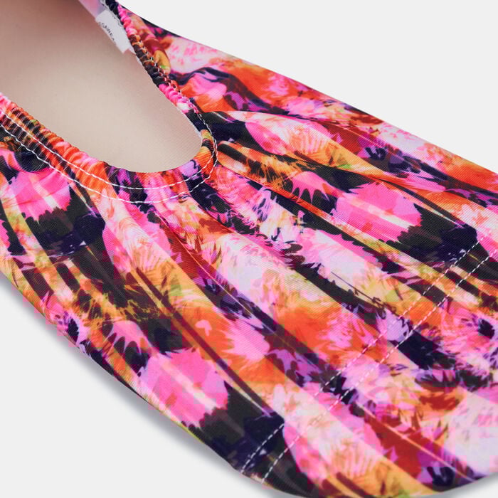 COEGA Women's Allover Print Pool and Beach Slip-On Shoes Pink COEGA Women's Allover Print Pool and Beach Slip-On Shoes Pink image number 2