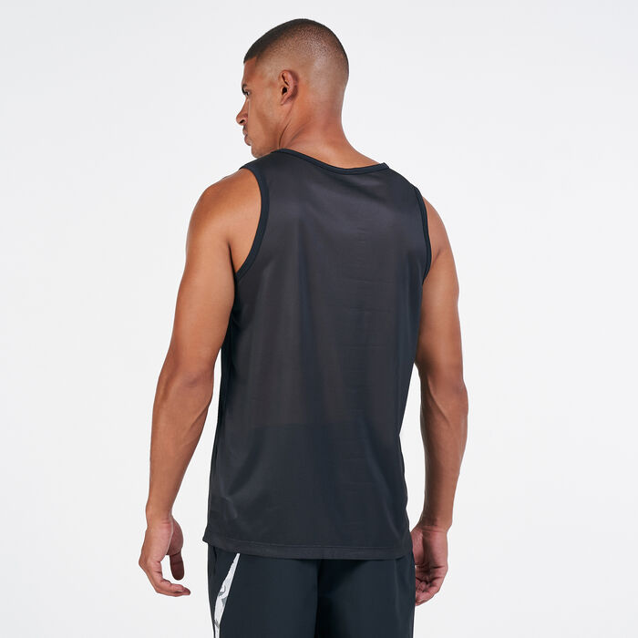 Nike Men's Legend Camo Swoosh Tank Top Black Nike Men's Legend Camo Swoosh Tank Top Black image number 1