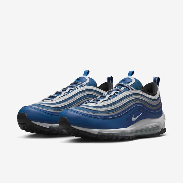 Nike Men's Air Max 97 Shoes Blue Nike Men's Air Max 97 Shoes Blue image number 5