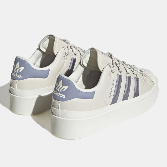 adidas Originals Women's Superstar Bonega Shoe Ivory adidas Originals Women's Superstar Bonega Shoe Ivory image number 2