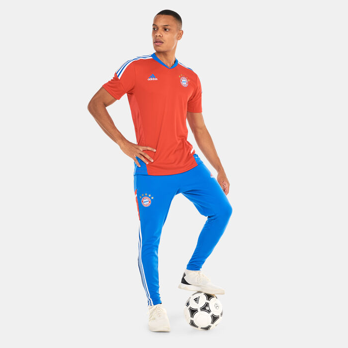 adidas Men's FC Bayern Munich Condivo 22 Training Pants Blue adidas Men's FC Bayern Munich Condivo 22 Training Pants Blue image number 2