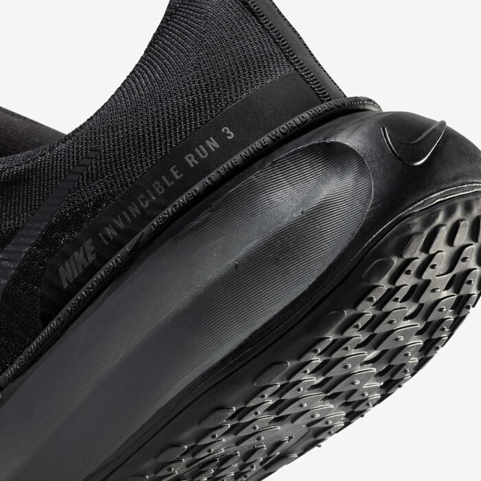 Nike Men's ZoomX Invincible 3 Running Shoe Black Nike Men's ZoomX Invincible 3 Running Shoe Black image number 8