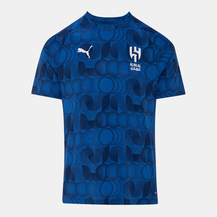 PUMA Men's Al Hilal Training Football Jersey Blue PUMA Men's Al Hilal Training Football Jersey Blue image number 0