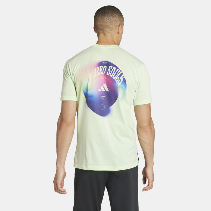 adidas Men's Yoga T-Shirt Green adidas Men's Yoga T-Shirt Green image number 1