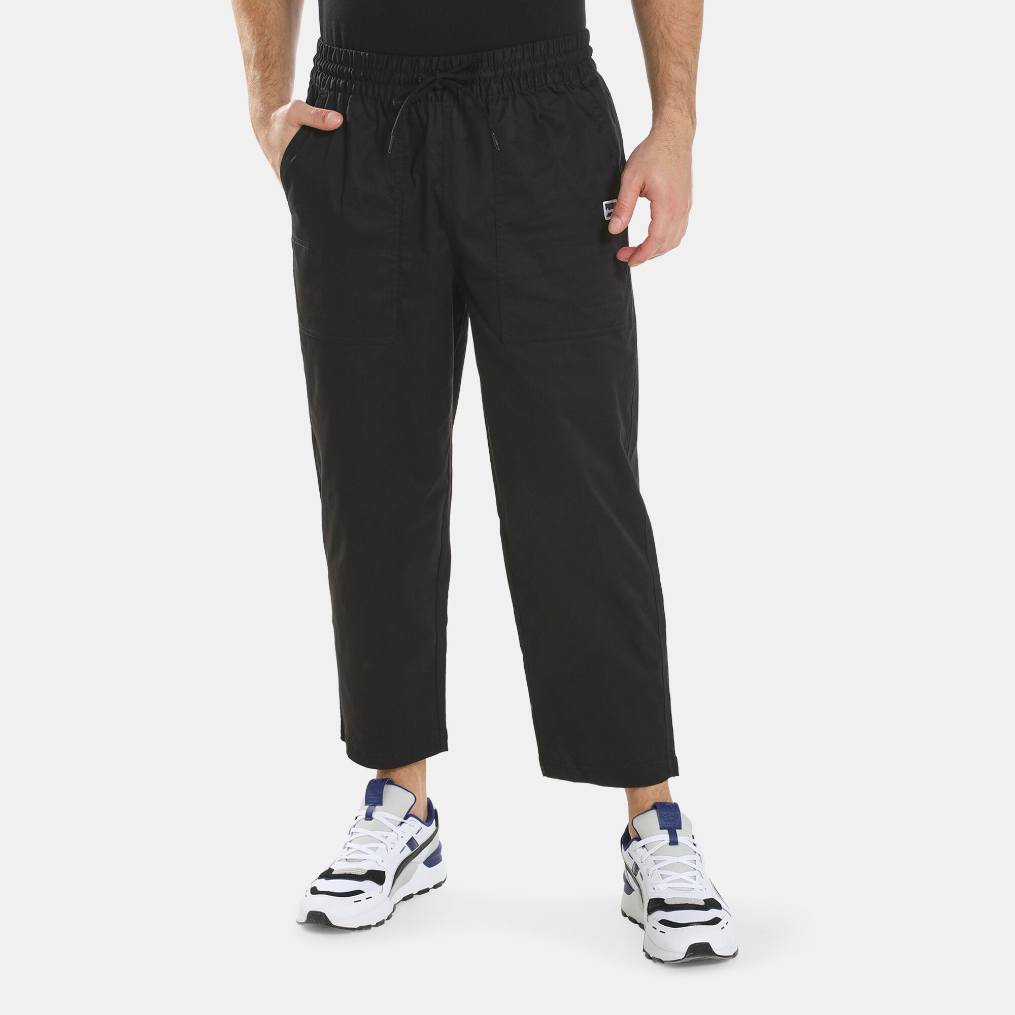 Puma tapered pants outlet