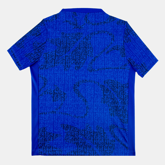 Nike Kids' France Academy Pro Pre-Match Football Top Blue Nike Kids' France Academy Pro Pre-Match Football Top Blue image number 1