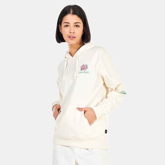 Vans Women's Eco Positivity BFF Hoodie White image number 0