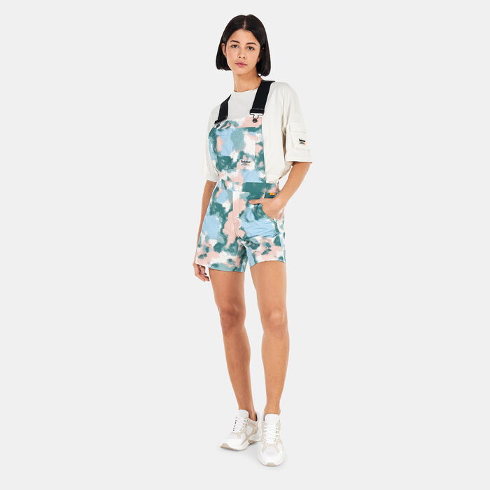 Timberland Women's Allover Print Dungarees Multi-Color Timberland Women's Allover Print Dungarees Multi-Color image number 0