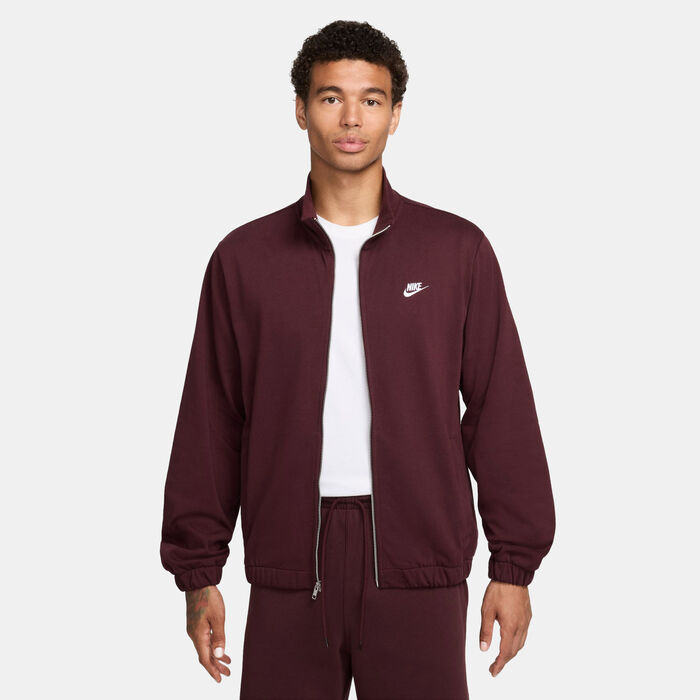 Nike Men's Club Jacket Maroon Nike Men's Club Jacket Maroon image number 0