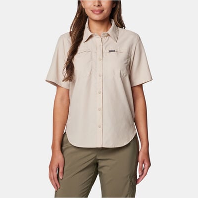 Columbia Women's Silver Ridge 3.0 Hiking Shirt Beige Columbia Women's Silver Ridge 3.0 Hiking Shirt Beige