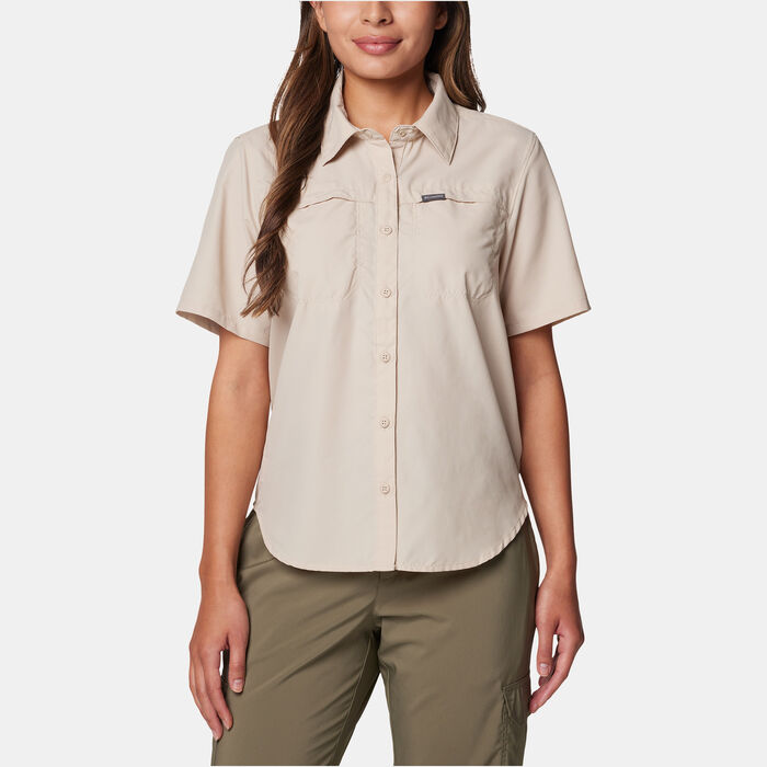 Columbia Women's Silver Ridge 3.0 Hiking Shirt Beige Columbia Women's Silver Ridge 3.0 Hiking Shirt Beige image number 0