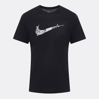 Nike Men's Dri-FIT Running T-Shirt Black Nike Men's Dri-FIT Running T-Shirt Black