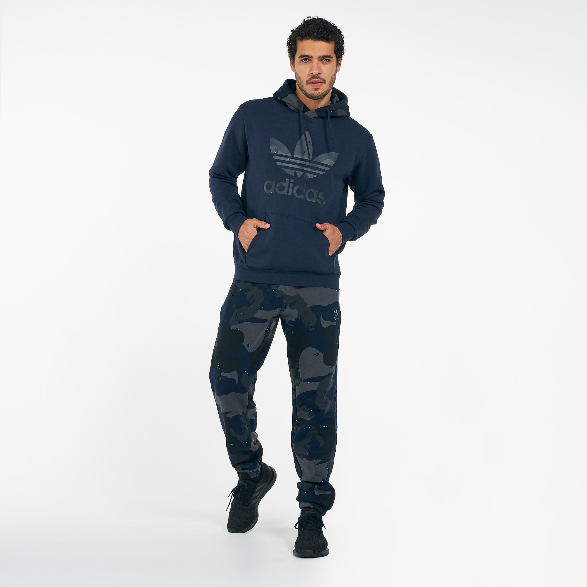 Adidas originals graphic hoodie - men's discount