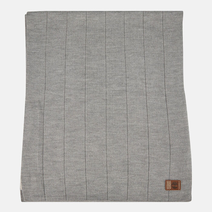 Men's Heathered Ribbed Scarf Men's Heathered Ribbed Scarf image number 1