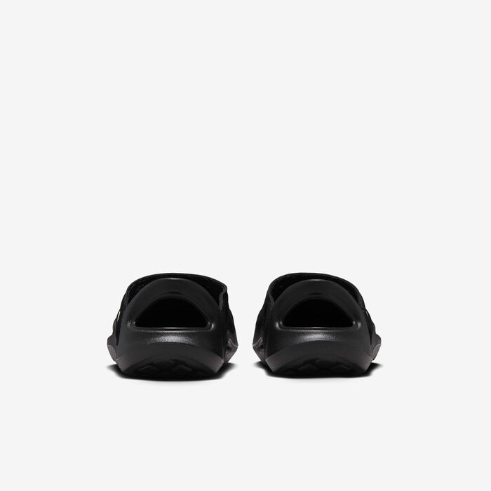 Nike Kids' Aqua Swoosh Sandals Black Nike Kids' Aqua Swoosh Sandals Black image number 5
