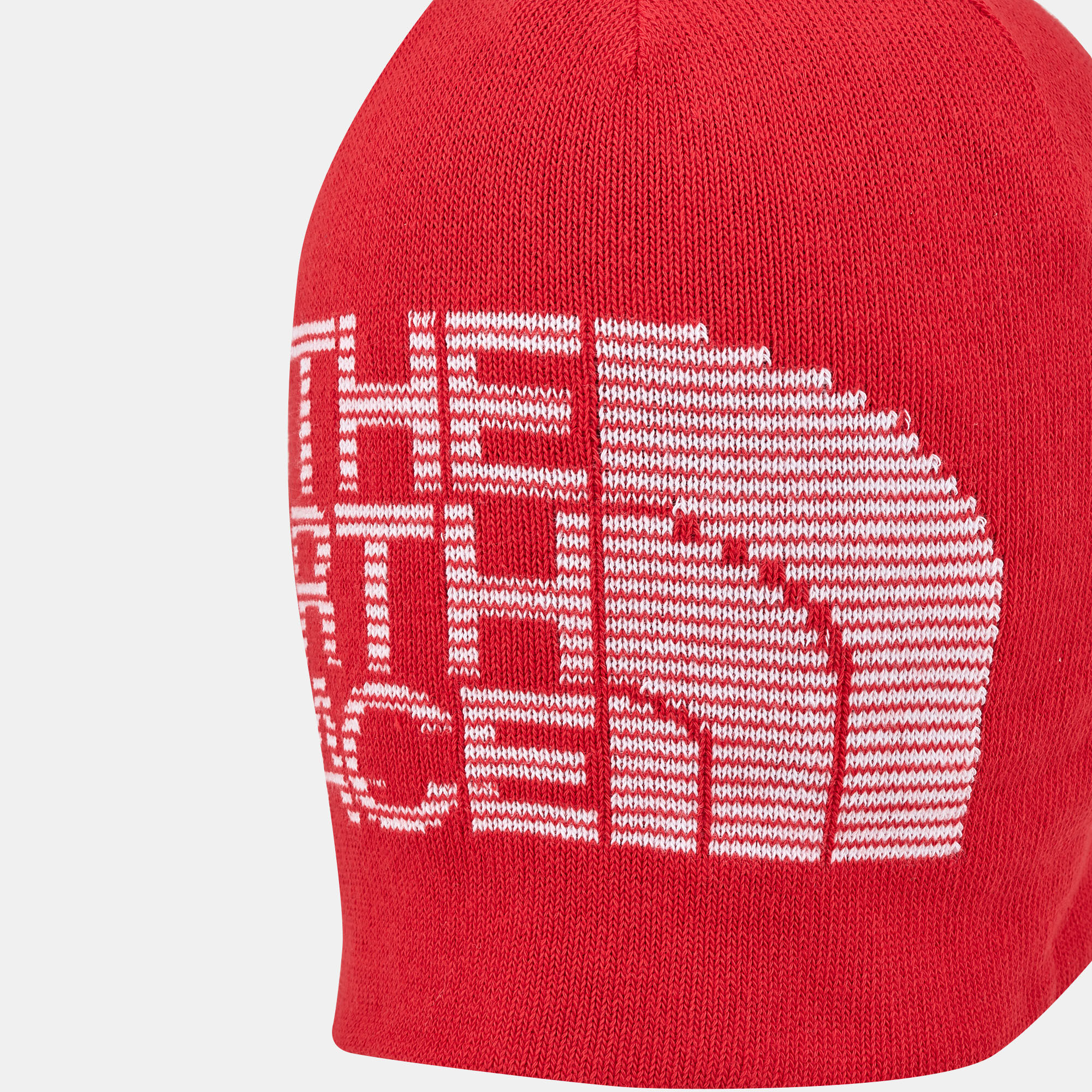 The north face red beanie top