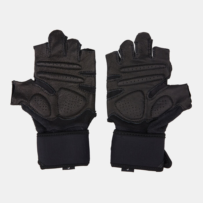 Nike Men's Elevated Fitness Gloves Black Nike Men's Elevated Fitness Gloves Black image number 1