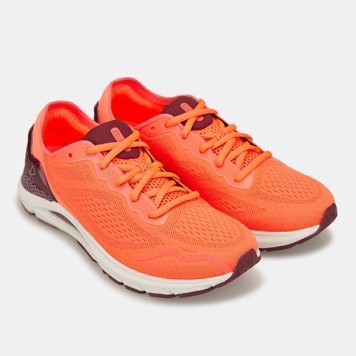 Under Armour Women's UA HOVR Sonic 6 Running Shoes Red Under Armour Women's UA HOVR Sonic 6 Running Shoes Red image number 2