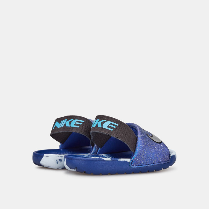 Nike Kids' Kawa SE Slides (Baby and Toddler) Blue image number 2
