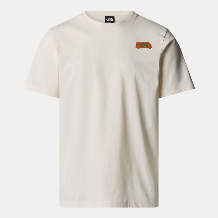 The North Face Men's Graphic T-Shirt White The North Face Men's Graphic T-Shirt White image number 0