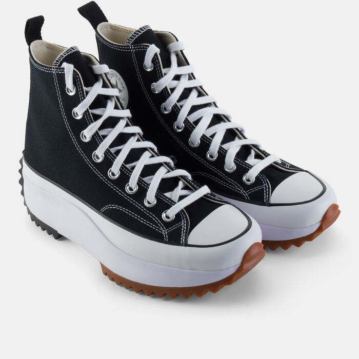 Converse Run Star Hike Platform Unisex Shoe Black Converse Run Star Hike Platform Unisex Shoe Black image number 1