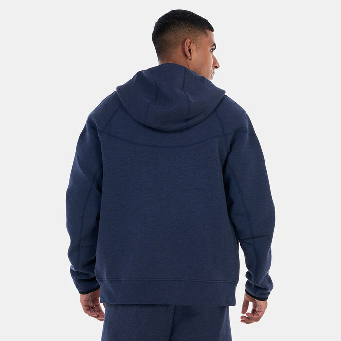 Nike Men's Sportswear Tech Fleece Windrunner Full-Zip Hoodie Grey Nike Men's Sportswear Tech Fleece Windrunner Full-Zip Hoodie Grey image number 1