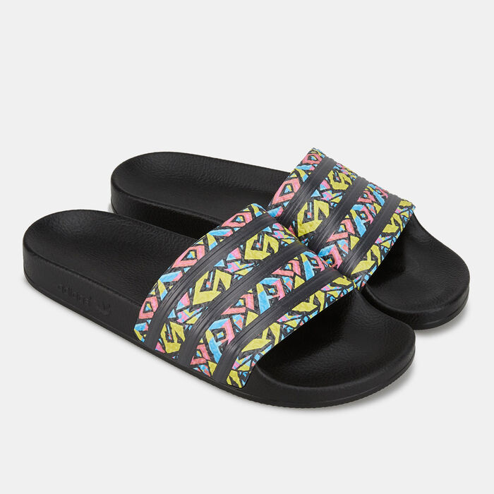 adidas Originals Men's Adilette Slides Black adidas Originals Men's Adilette Slides Black image number 0