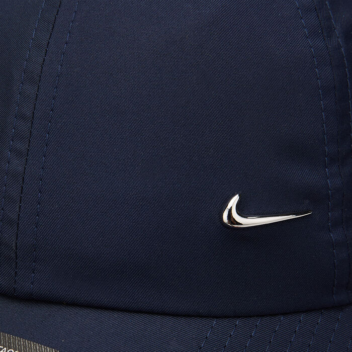 Nike Unisex Heritage86 Metal Swoosh Cap Blue Nike Unisex Heritage86 Metal Swoosh Cap Blue image number 2