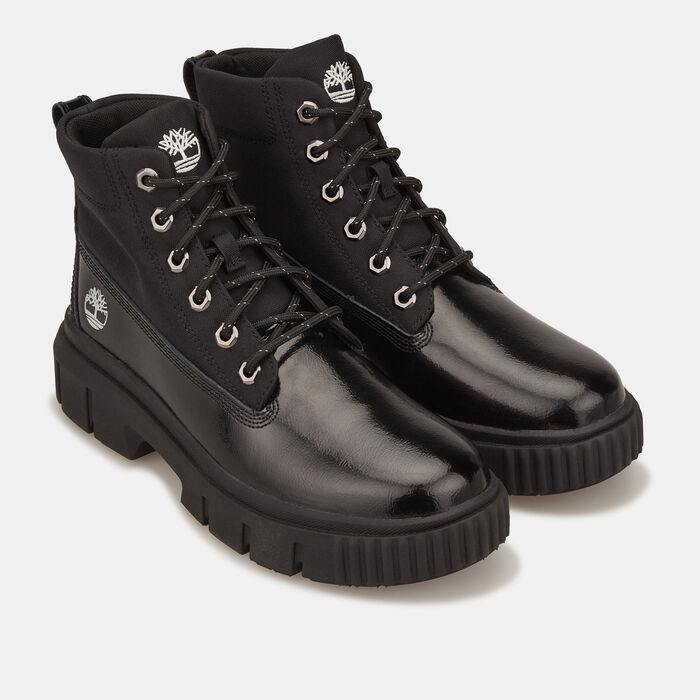 Timberland Women's Greyfield Canvas Boot Black Timberland Women's Greyfield Canvas Boot Black image number 1