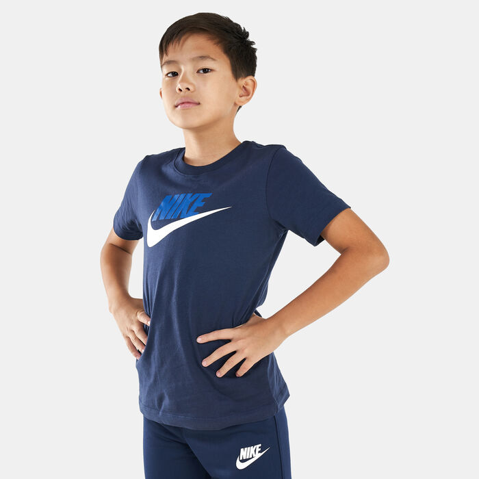 Nike Kids' Futura Icon T-Shirt (Older Kids) Blue Nike Kids' Futura Icon T-Shirt (Older Kids) Blue image number 0