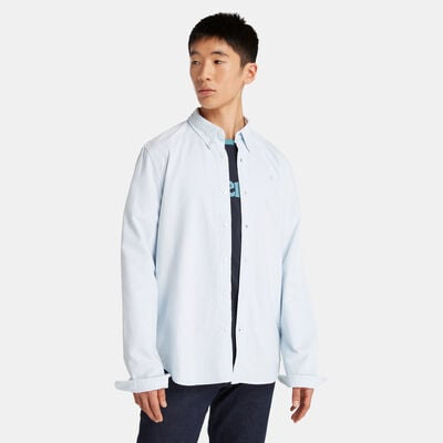 Timberland Men's Oxford Shirt Blue Timberland Men's Oxford Shirt Blue