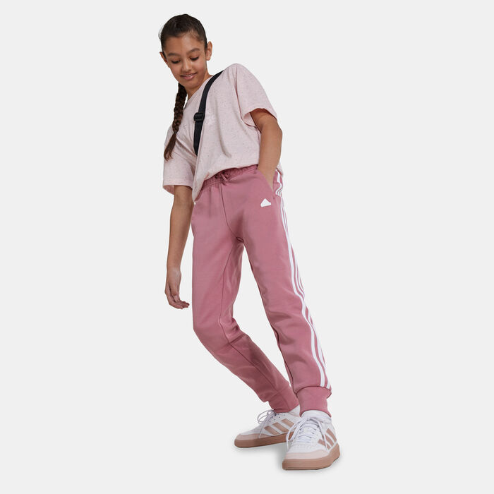 adidas Kids' Future Icons Running Sweatpants Pink adidas Kids' Future Icons Running Sweatpants Pink image number 2