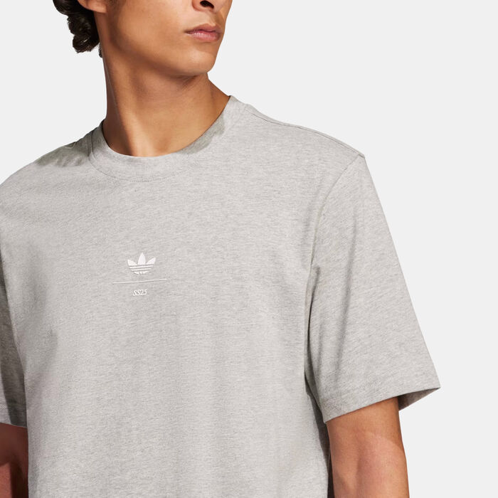 adidas Originals Men's Trefoil Series T-Shirt Grey image number 3