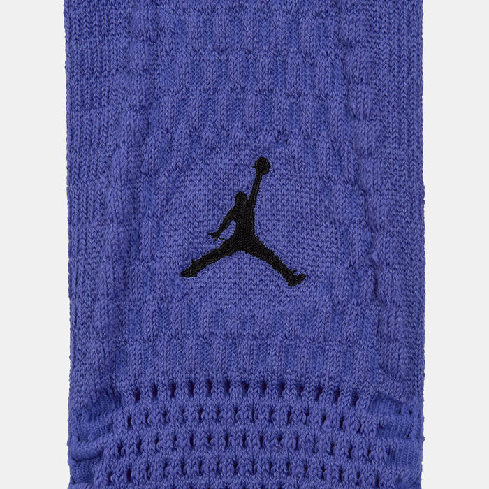 Jordan Unicorn Dri-FIT ADV Cushioned Crew Socks (1 Pair) Purple Jordan Unicorn Dri-FIT ADV Cushioned Crew Socks (1 Pair) Purple image number 3