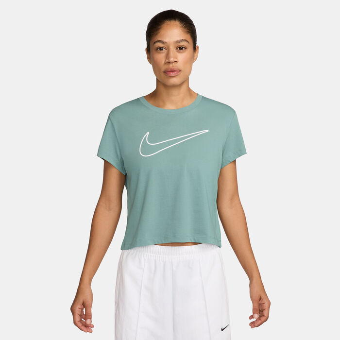 Nike Women's Sportswear T-Shirt Green Nike Women's Sportswear T-Shirt Green image number 0