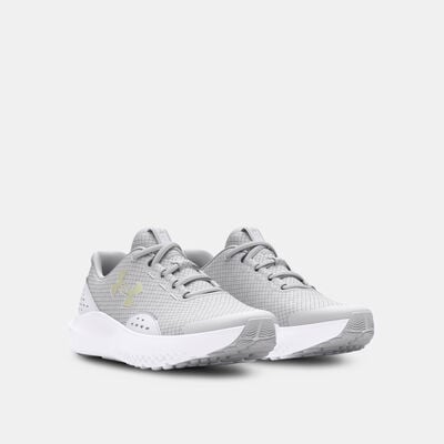 Under Armour Kids' Surge 4 Running Shoes Grey Under Armour Kids' Surge 4 Running Shoes Grey