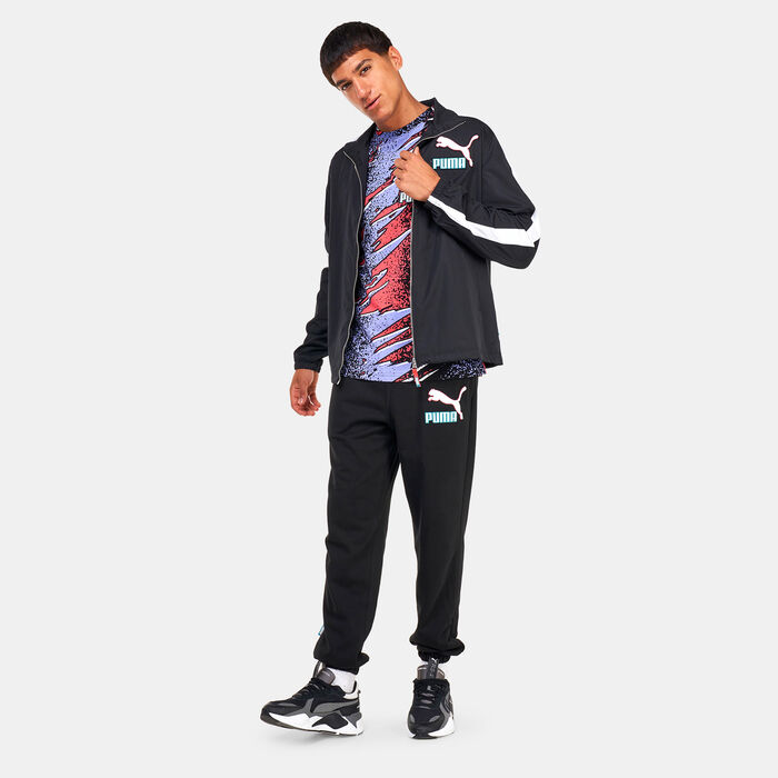 PUMA Men's T7 Fandom Track Jacket Black PUMA Men's T7 Fandom Track Jacket Black image number 2
