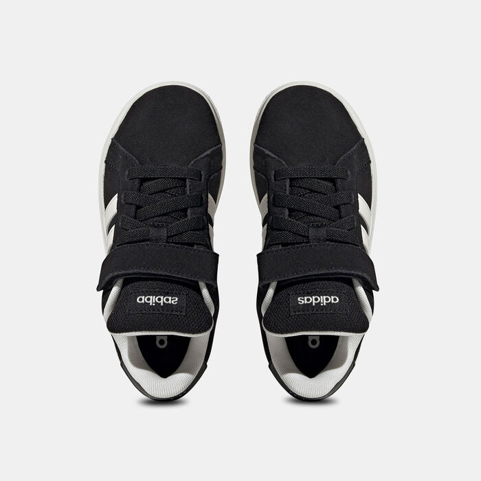adidas Kids' Grand Court 00s Shoes Black adidas Kids' Grand Court 00s Shoes Black image number 3