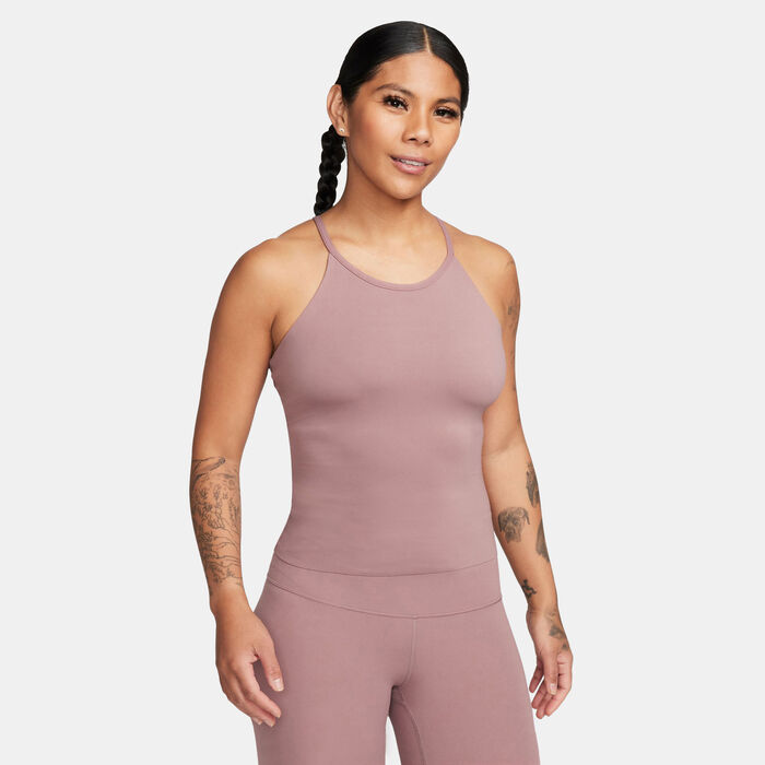 Nike Women's Zenvy Dri-FIT Tank Top Pink Nike Women's Zenvy Dri-FIT Tank Top Pink image number 0