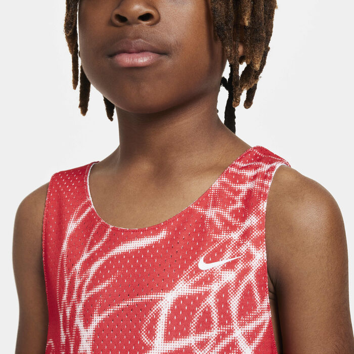Nike Kids' Culture of Basketball Reversible Jersey White Nike Kids' Culture of Basketball Reversible Jersey White image number 5