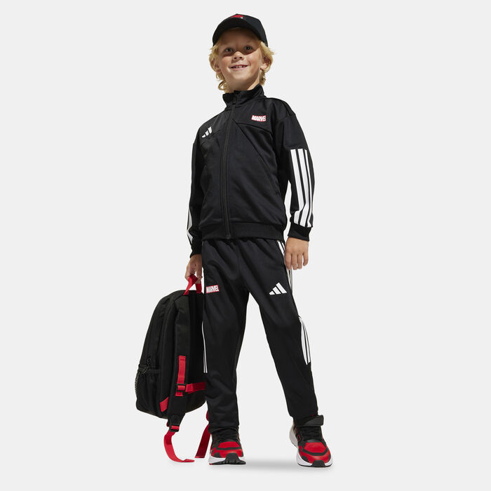 adidas Kids' Marvel Spider-Man Tiro Tracksuit Black adidas Kids' Marvel Spider-Man Tiro Tracksuit Black image number 2
