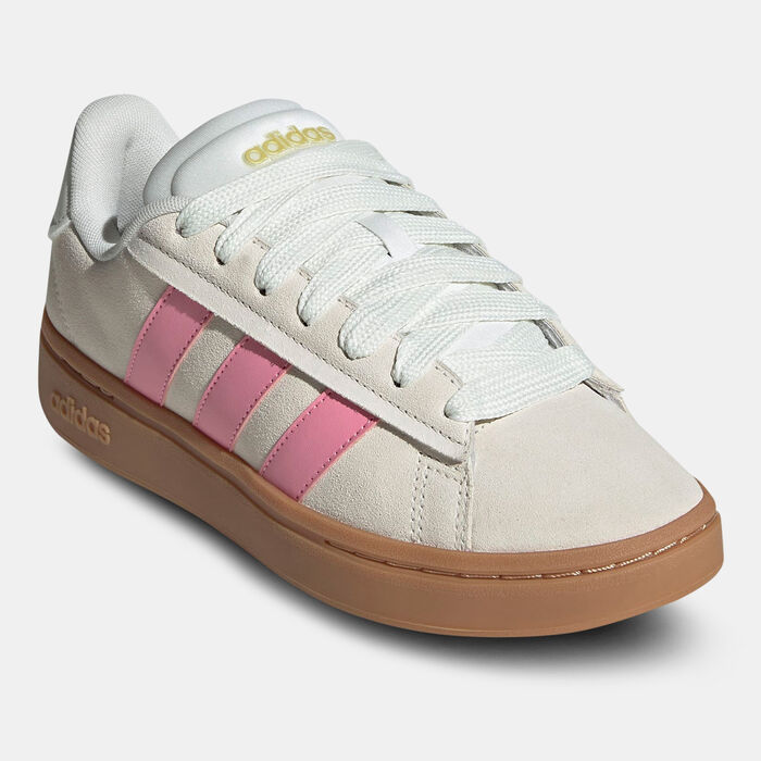 adidas Women's Grand Court Alpha Shoes White adidas Women's Grand Court Alpha Shoes White image number 1