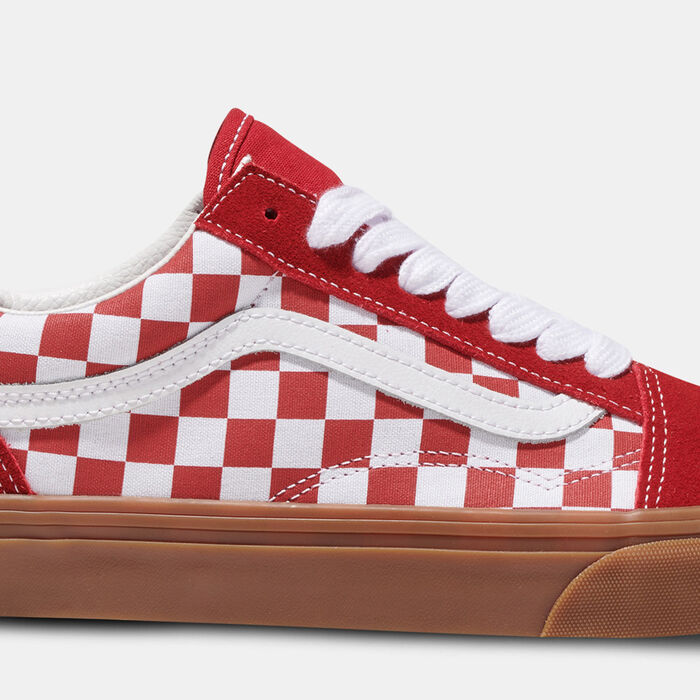 Vans Old Skool Unisex Shoes Red Vans Old Skool Unisex Shoes Red image number 3