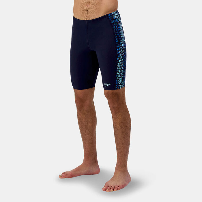 Speedo Men's End+ Tech Panel Swimming Jammers Blue Speedo Men's End+ Tech Panel Swimming Jammers Blue image number 0