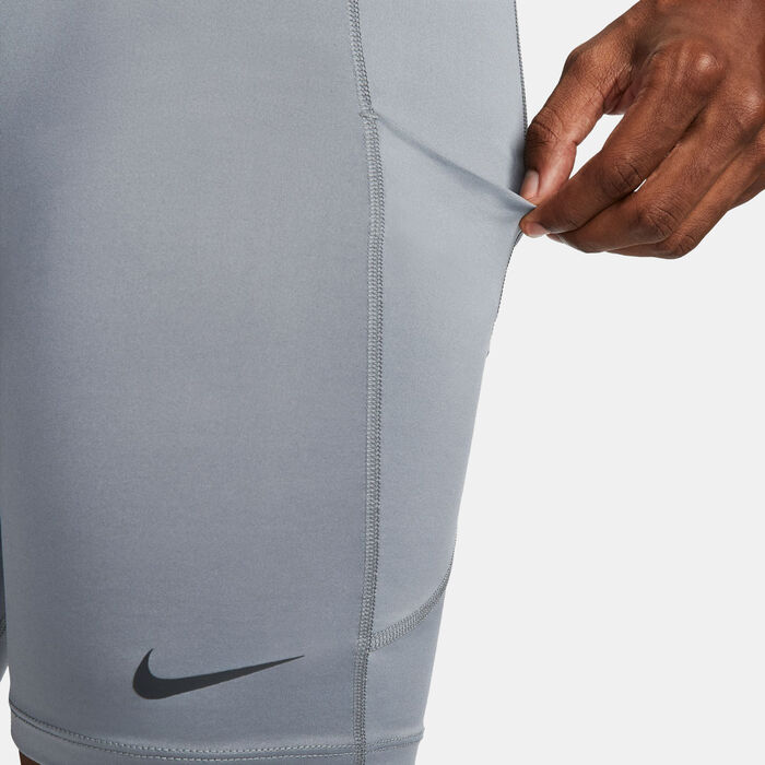 Nike Men's Pro Dri-FIT Training Shorts Grey image number 3