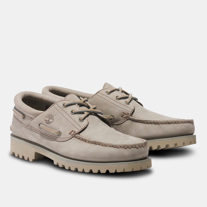 Timberland Men's Authentic Boat Shoes Beige Timberland Men's Authentic Boat Shoes Beige image number 1