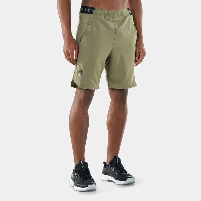 Buy Under Armour Men's UA Vanish Woven Shorts Green in KSA -SSS