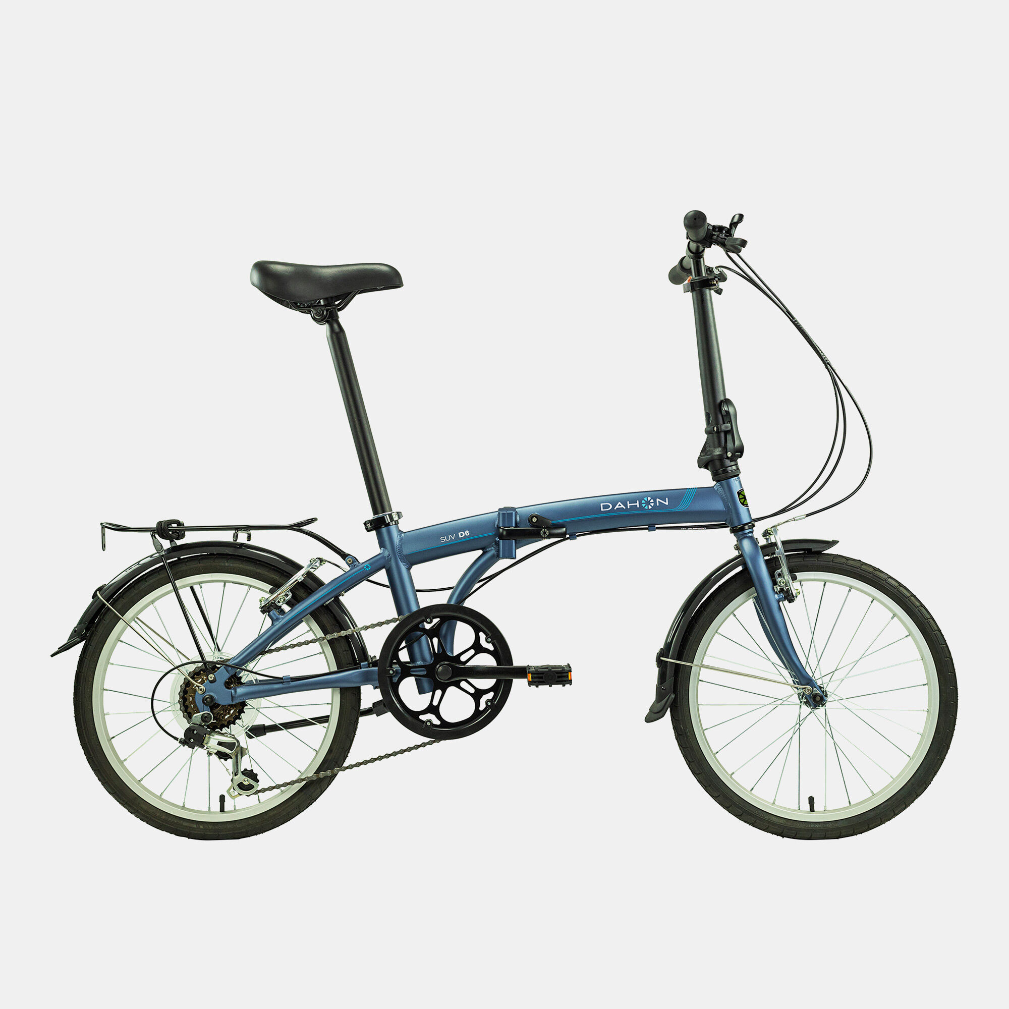 SUV D6 Folding Bike Blue Dahon Bike in KSA SSS